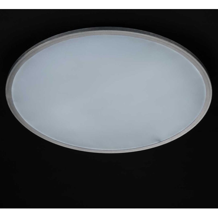 Wofi 9457.01.70.9600 - LED Dimmable φωτιστικό οροφής LINOX LED/34W/230V 3000-6000K + τηλεχειριστήριο