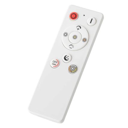 Wofi 9457.01.70.9600 - LED Dimmable φωτιστικό οροφής LINOX LED/34W/230V 3000-6000K + τηλεχειριστήριο