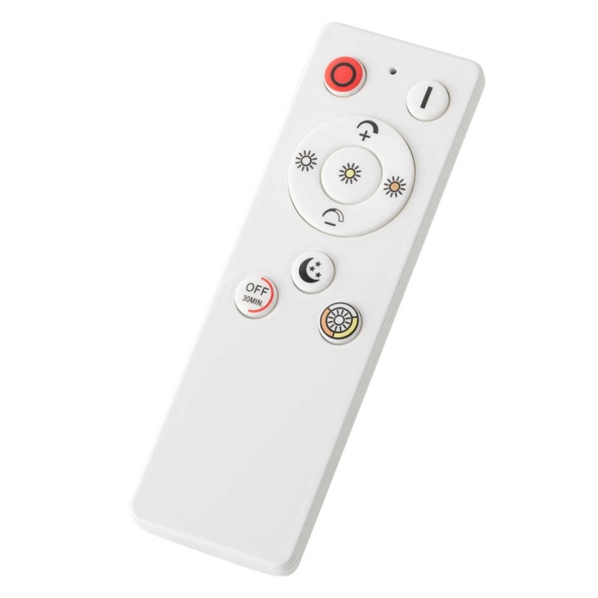 Wofi 9457.01.70.9600 - LED Dimmable φωτιστικό οροφής LINOX LED/34W/230V 3000-6000K + τηλεχειριστήριο