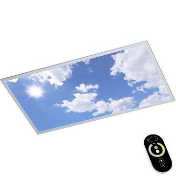 Wofi 9693.01.70.6200 - LED Dimmable φωτιστικό οροφής LIV LED/44W/230V 2800-5500K + τηλεχειριστήριο