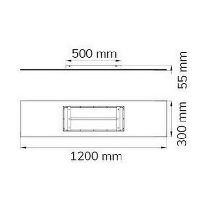 Wofi 9693.01.70.9000 - LED Dimmable φωτιστικό οροφής LIV LED/36W/230V 2800-6800K + τηλεχειριστήριο