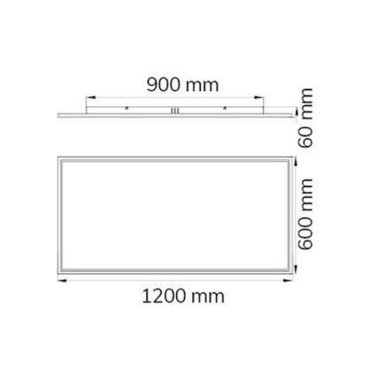 Wofi 9694.01.70.7120 - LED Dimmable φωτιστικό οροφής MILO LED/52W/230V 2700-6000K + τηλεχειριστήριο