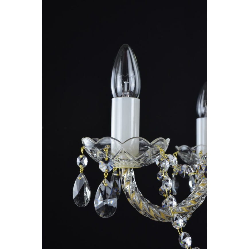 Wranovsky JWZ109052100 - Κρυστάλλινο πολύφωτο με αλυσίδα BALANCE 5xE14/40W/230V