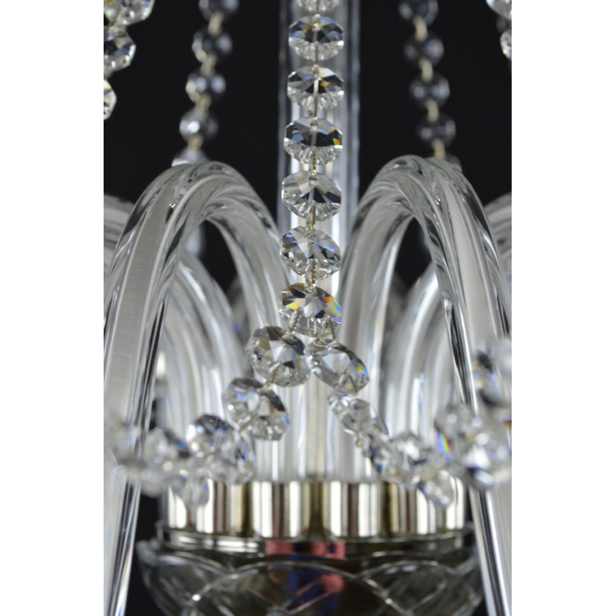 Wranovsky JWZ117122101 - Κρυστάλλινο πολύφωτο με αλυσίδα BONTON 12xE14/40W/230V