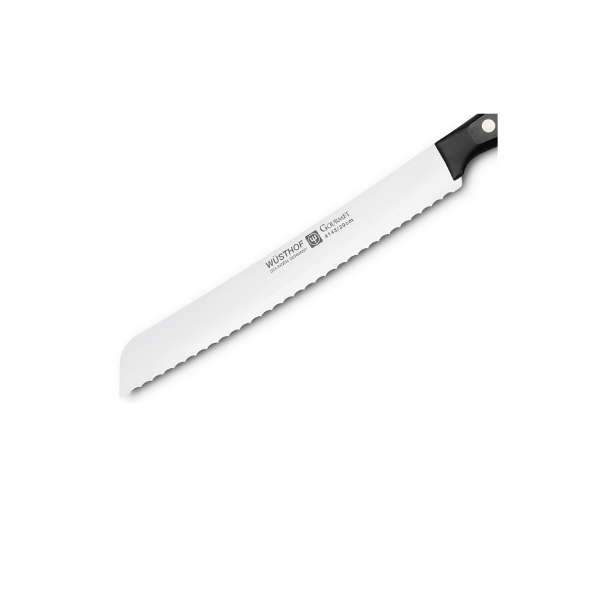Wüsthof - Μαχαίρι κουζίνας για ψωμί GOURMET 20 εκ. μαύρο