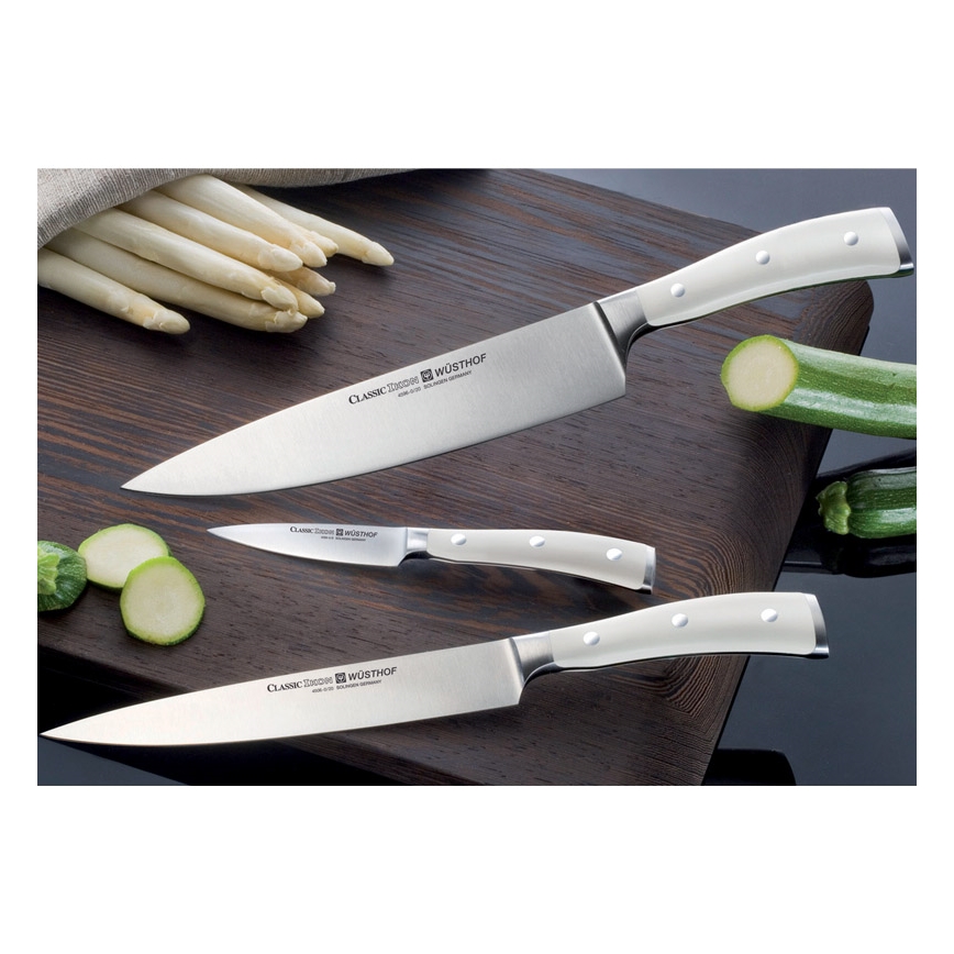 Wüsthof - Μαγειρικό μαχαίρι CLASSIC IKON 20 εκ. κρεμ χρώμα