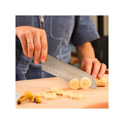 Wüsthof - Μαχαίρι κουζίνας Santoku PARTNER 17 εκ. μαύρο