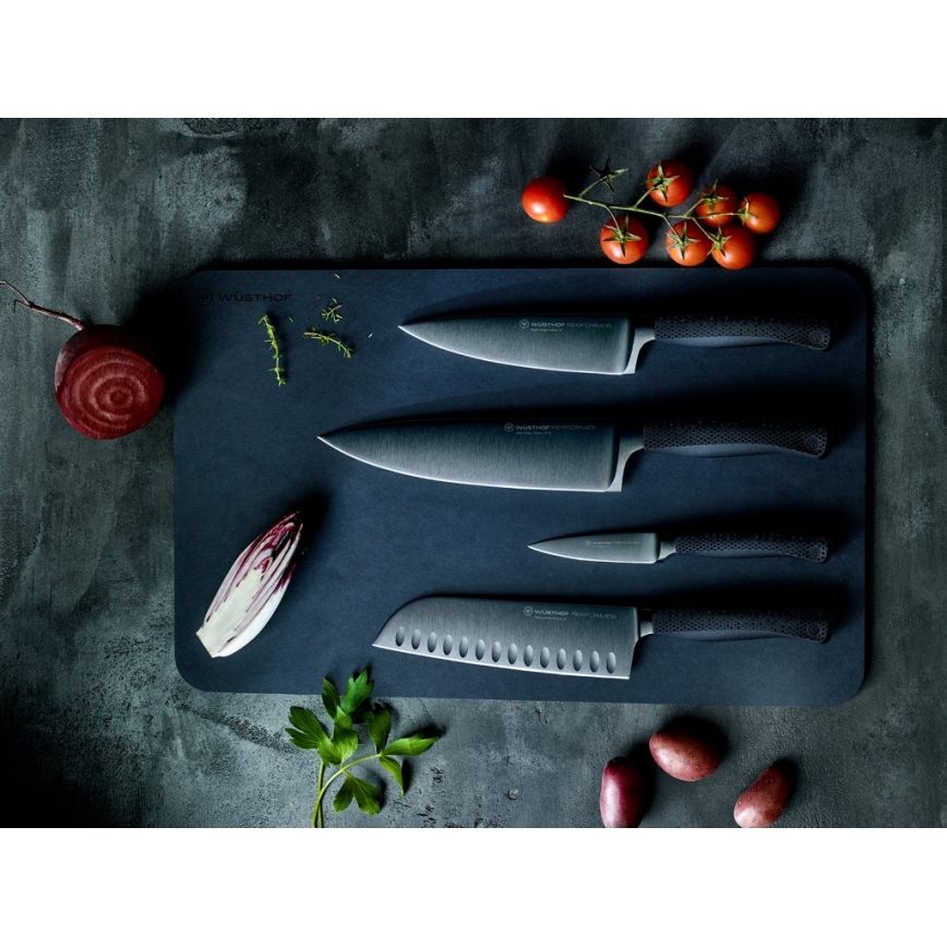 Wüsthof - Μαχαίρι santoku PERFORMER 17 cm μαύρο