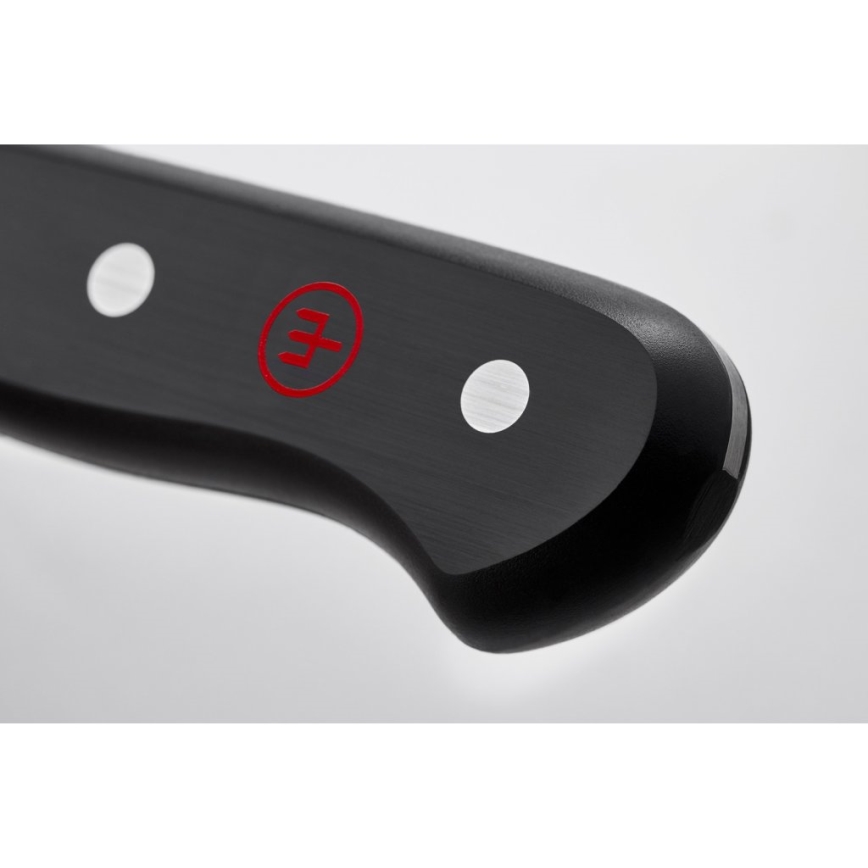 Wüsthof - Μαχαίρι Santoku με αυλακώσεις GOURMET 17 cm μαύρο