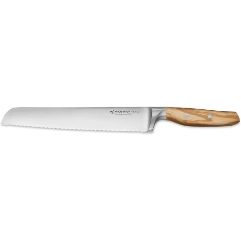 Wüsthof - Μαχαίρι ψωμιού AMICI 23 cm ξύλο ελιάς