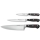 Wüsthof - Σετ μαχαίρια κουζίνας CLASSIC 3 τμχ μαύρο