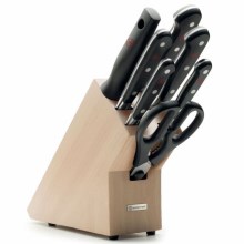 Wüsthof - Σετ μαχαιριών κουζίνας σε βάση CLASSIC 8 τμχ μπεζ