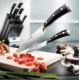 Wüsthof - Σετ μαχαιριών κουζίνας σε βάση CLASSIC IKON 7 τμχ μαύρο