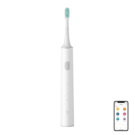 Xiaomi - Έξυπνη ηλεκτρική οδοντόβουρτσα T500 Bluetooth IPX7 λευκή