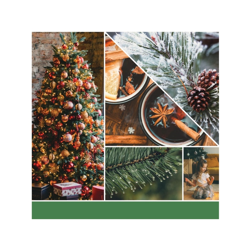 Yankee Candle - Αρωματικό κερί SHIMMERING CHRISTMAS TREE μεγάλο 567g 60-90 ώρες.