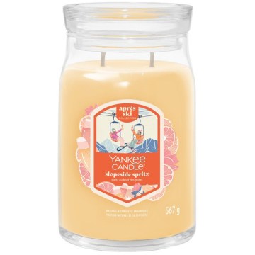 Yankee Candle - Αρωματικό κερί SLOPESIDE SPRITZ, μεγάλο, 567 g, 60–90 ώρες