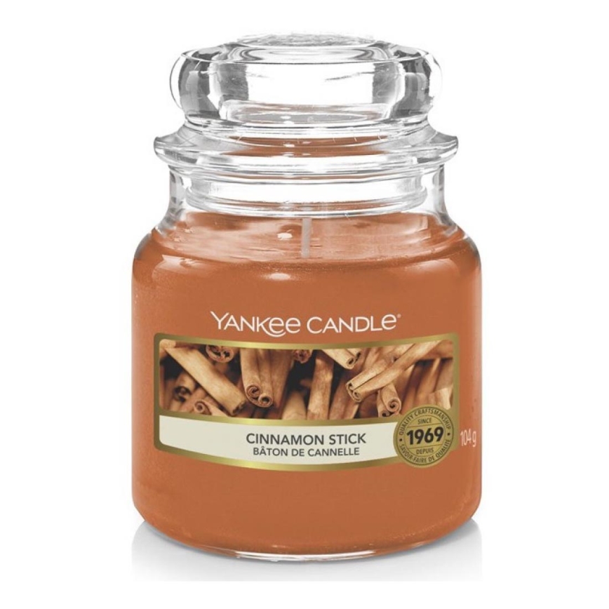 Yankee Candle - Αρωματικό κερί CINNAMON STICK μικρό 104g 20-30 ώρες