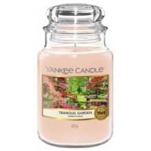 Yankee Candle - Αρωματικό κερί TRANQUIL GARDEN μεγάλο 623g 110-150 ώρες