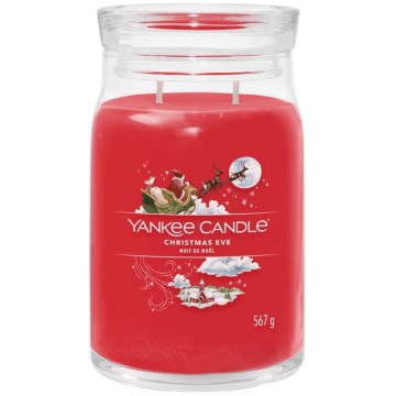 Yankee Candle - Μεγάλο αρωματικό κερί CHRISTMAS EVE 567g 60-90 ώρες
