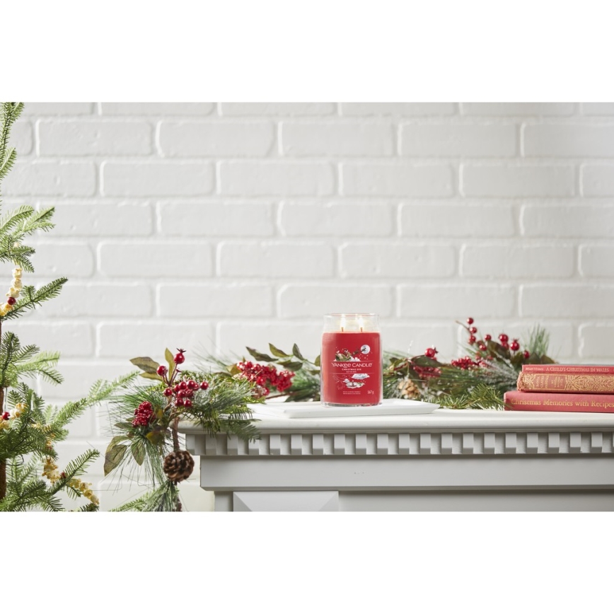 Yankee Candle - Μεγάλο αρωματικό κερί CHRISTMAS EVE 567g 60-90 ώρες