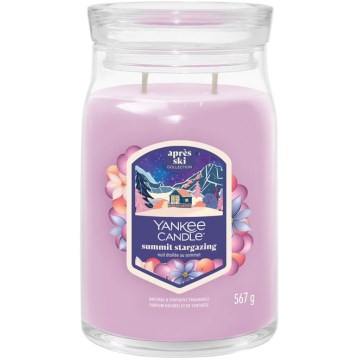 Yankee Candle - μεγάλο αρωματικό κερί SUMMIT STARGAZING 567g 60-90 ώρες.