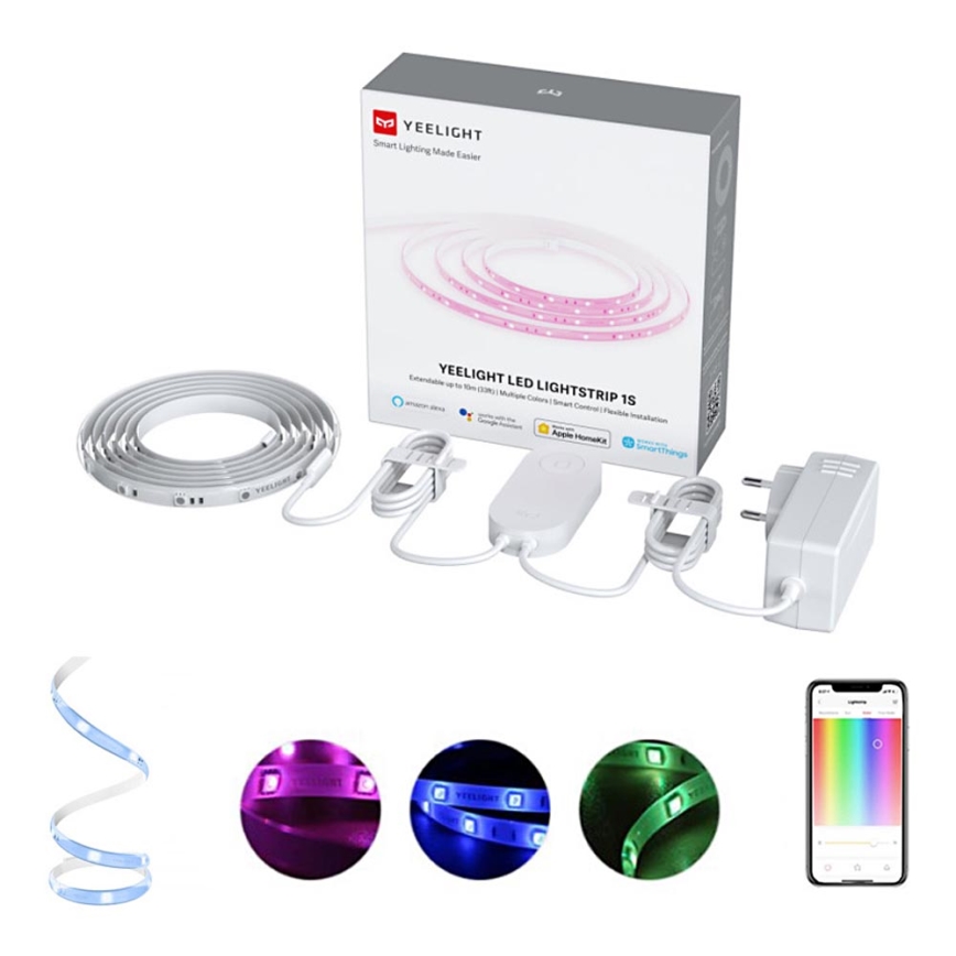 Yeelight - LED RGB Dimmable ταινία LED/7,5W/230V Wi-Fi 2 m