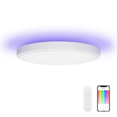 Yeelight LED RGB Dimmable Φωτιστικό οροφής ARWEN 550S LED/50W/230V CRI 90 + RC Wi-Fi/BT