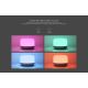 Yeelight - LED RGB Επιτραπέζια λάμπα dimmer BEDSIDE LED/5W/5V Wi-Fi/Bluetooth