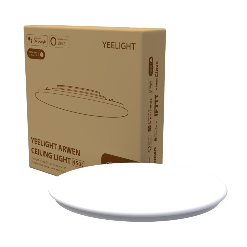 Yeelight - LED RGB Φωτιστικό dimming ARWEN 450C LED/50W/230V IP50 CRI 90 + τηλεχειριστήριο Wi-Fi/BT