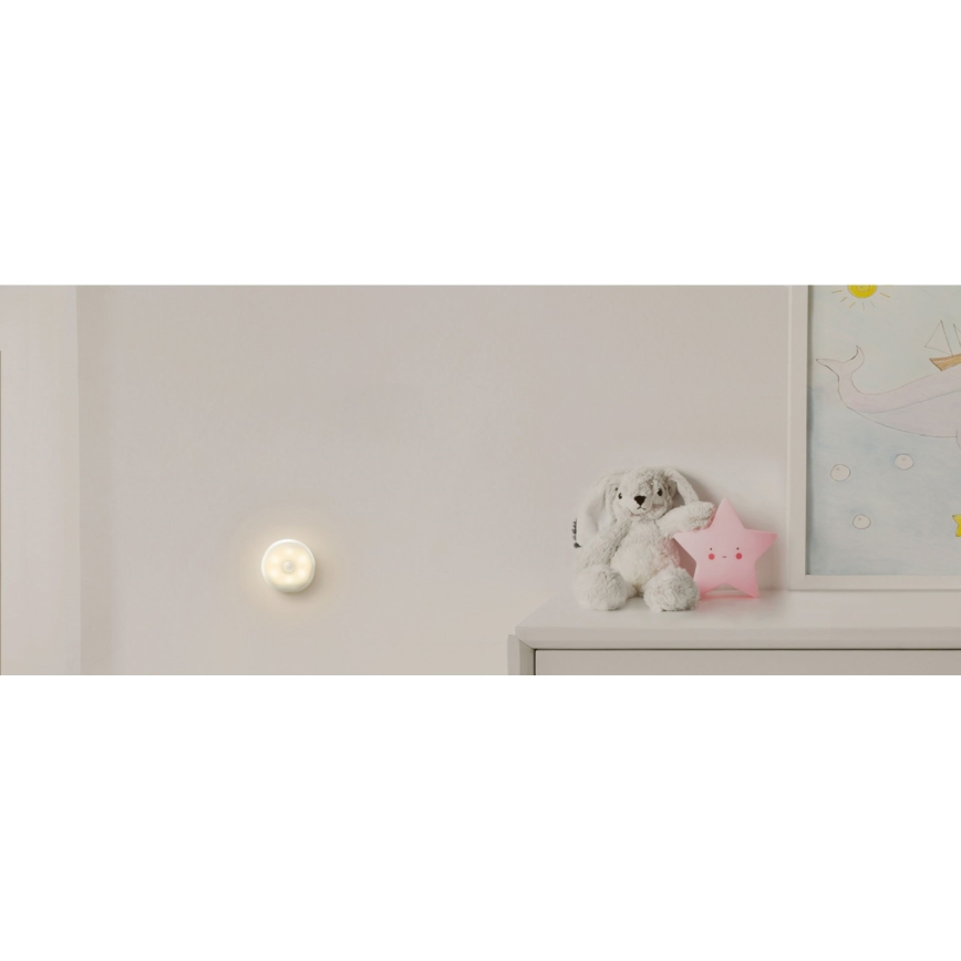 Yeelight - Νυχτερινό φωτιστικό LED με αισθητήρα NIGHT LED/0,25W/3xAAA Ra90