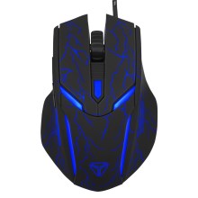 Yenkee - Gaming ποντίκι LED 3200 DPI 6 πλήκτρα μαύρο/μπλε