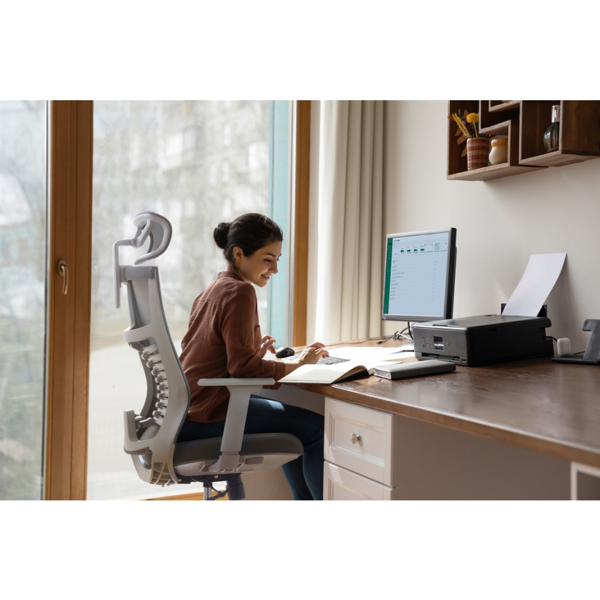 Yenkee - Καρέκλα γραφείου μαύρο/γκρι