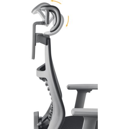 Yenkee - Καρέκλα γραφείου μαύρο/γκρι