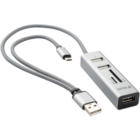 Yenkee - Διανομέας USB 2.0 και OTG και αναγνώστης καρτών
