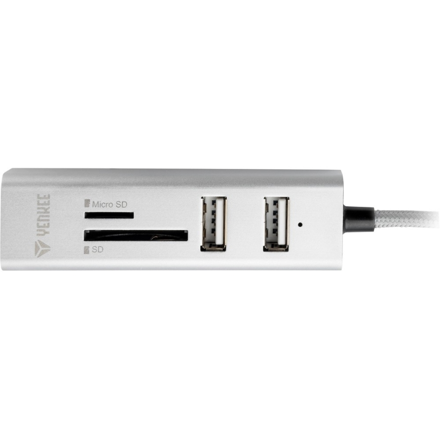 Yenkee - Διανομέας USB 2.0 και αναγνώστης καρτών