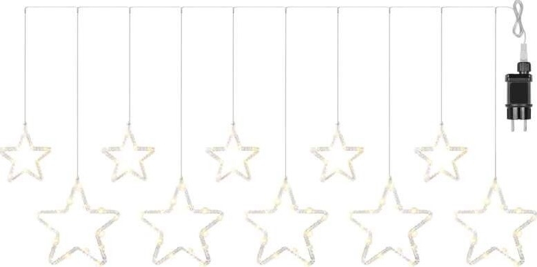 Γιρλάντα LED εξωτερικού χώρου 125xLED/1,9m IP44 θερμό λευκό