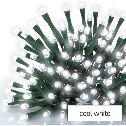 Γιρλάντα εξωτερικού χώρου LED 120xLED/17m IP44 ψυχρό λευκό