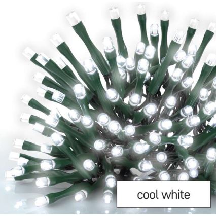 Γιρλάντα εξωτερικού χώρου LED 40xLED/9m IP44 ψυχρό λευκό