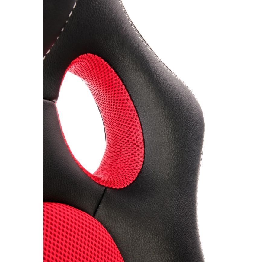 Γραφειακή καρέκλα KENU μαύρη/κόκκινη