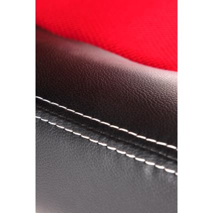 Γραφειακή καρέκλα KENU μαύρη/κόκκινη