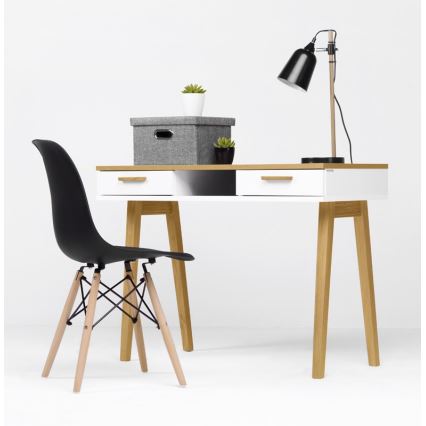 Γραφείο εργασίας FRISK 75x100 εκ. φυσική δρυς/λευκό