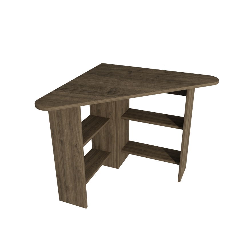 Γραφείο/ κονσόλα CORNER 73,8x80 cm καφέ