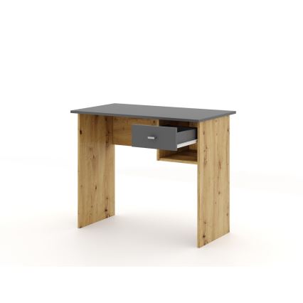 Γραφείο RICO δρυς artisan/γκρι