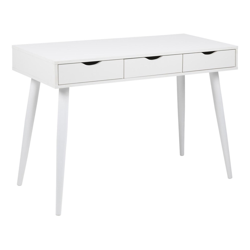 Γραφείο με συρτάρια ADIS λευκό