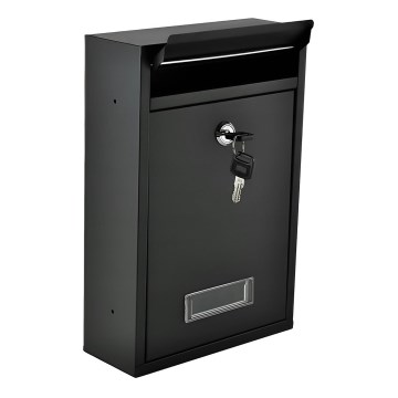 Γραμματοκιβώτιο 21,7x32 εκ. μαύρο