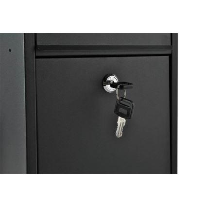 Γραμματοκιβώτιο 21,7x32 εκ. μαύρο