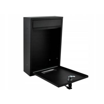 Γραμματοκιβώτιο 21,7x32 εκ. μαύρο