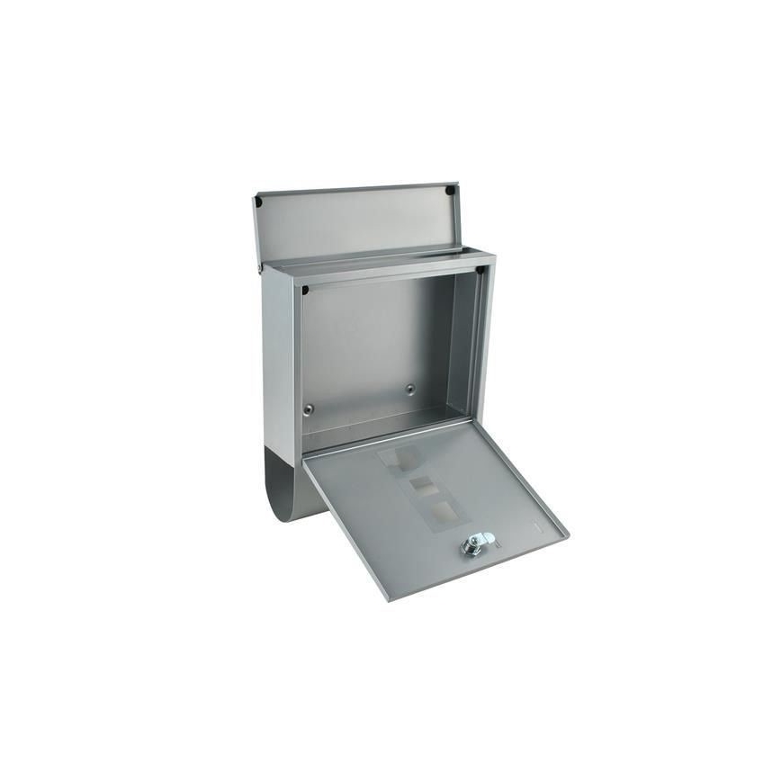 Γραμματοκιβώτιο 34x30,7 cm ασημένιο