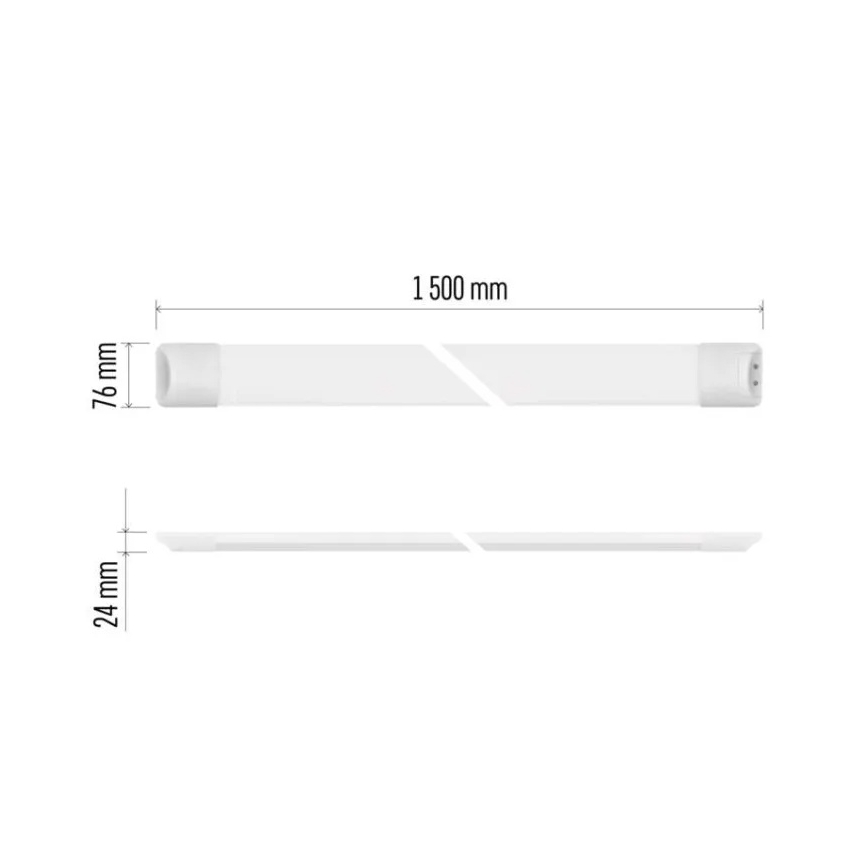 Γραμμικό φωτιστικό LED MINO LED/50W/230V 4000K 150 cm