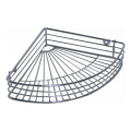 Γωνιακό ράφι για ντους 22,7x31,5 cm γυαλιστερό χρώμιο